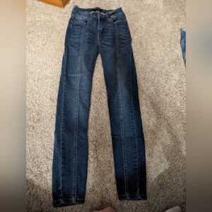 Judy Blue Jeans Womens Blue Skinny Fit Stretch Denim Pants Size 0